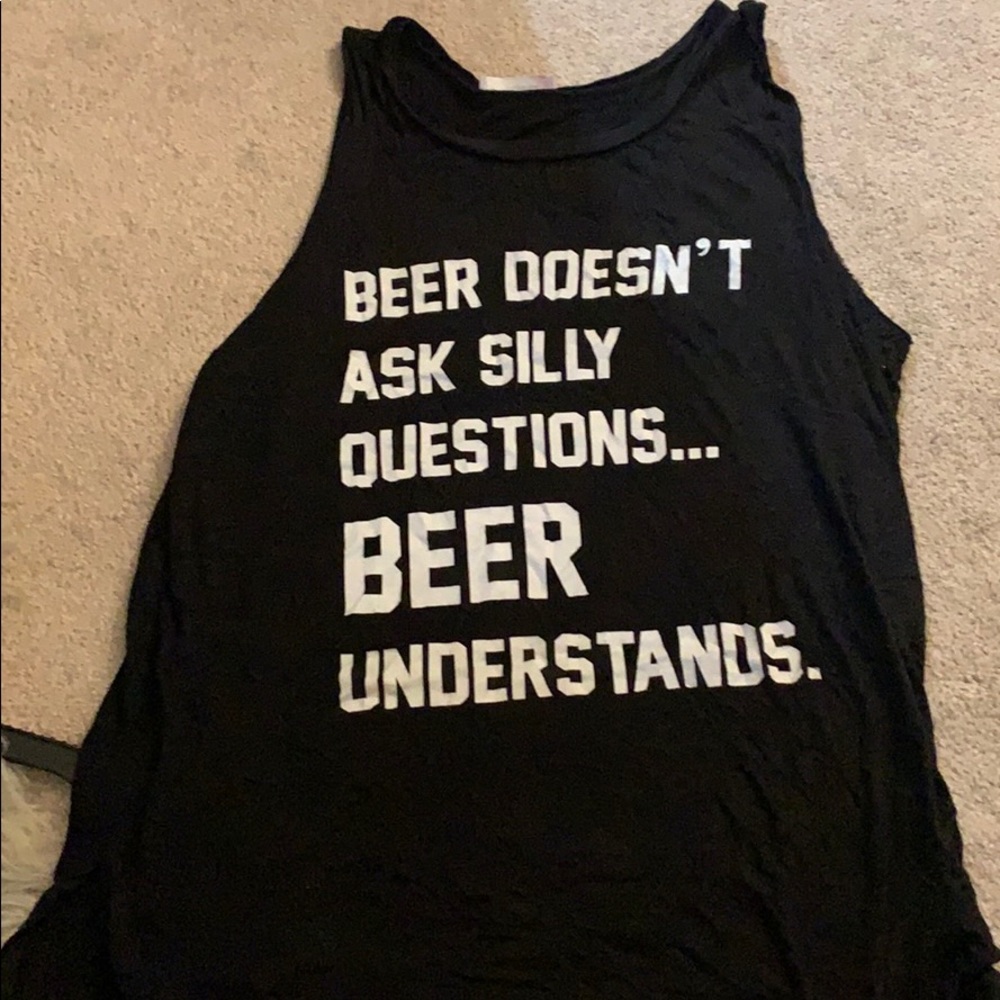 💕 beer muscle tee